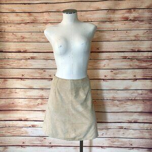 Vintage Banana Republic Genuine Suede Skirt